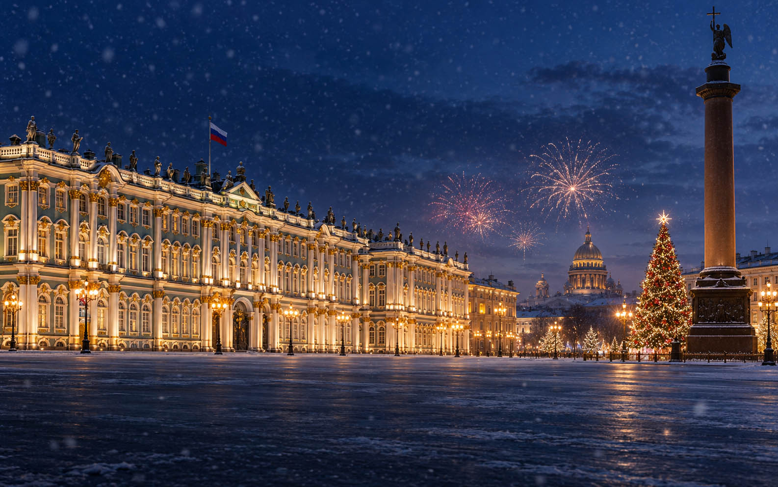Новый год в Санкт-Петербурге